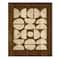 Designart - Abstract Composition of Minimal Half Moons - Modern Print on Natural Pine Wood